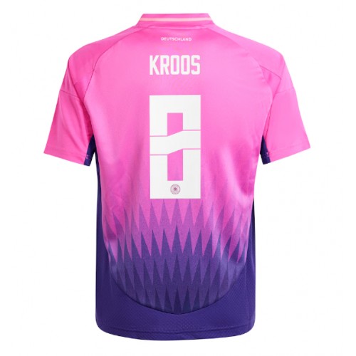 Maglia Calcio Germania Toni Kroos #8 Seconda Divisa Europei 2024 Manica Corta